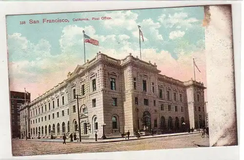 38454 Ak San Francisco California USA Post Office vers 1910