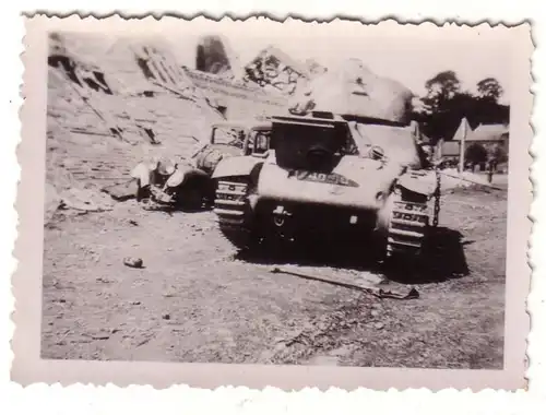 38430 Foto französischer Panzerwagen Tank 2. Weltkrieg