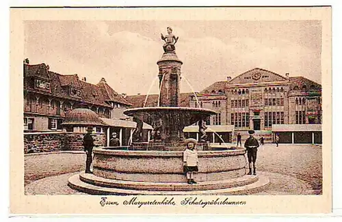 38391 Ak Essen Margaretenhauteur Fontaine de trésor 1925