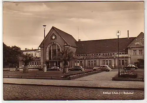 38364 Ak Köthen (Anhalt) Gare de 1966