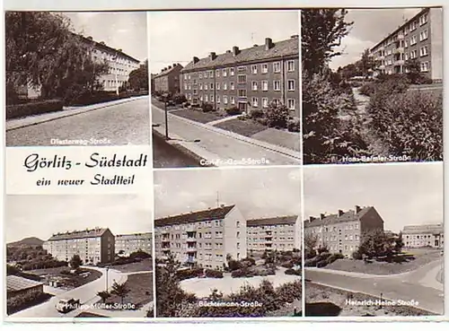 38353 Mehrbild Ak Görlitz Südstadt 1974
