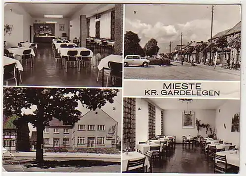 38318 Mehrbild Ak Mieste Kr. Gardelegen 1974