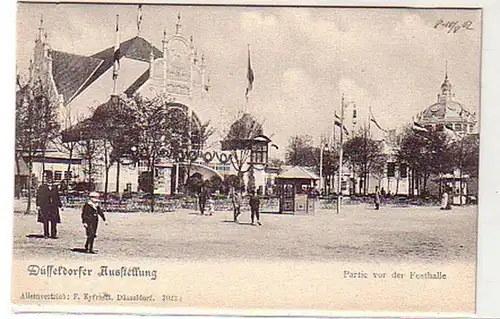 38226 Ak Düsseldorfer Salon Festhalle 1902
