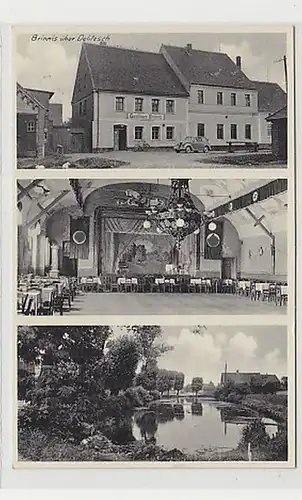 38148 Mehrbild Ak Brinnis über Delitzsch um 1940