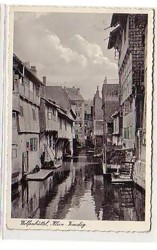 38090 Poste de terrain Ak Wolfenbüttel Klein Venise 1939