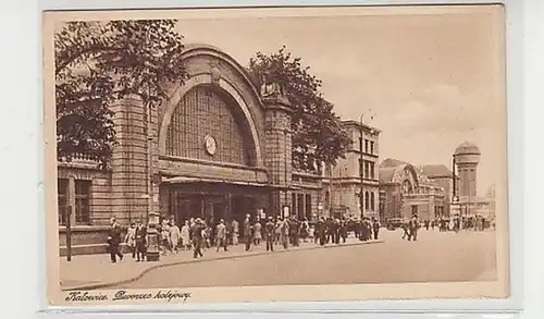 38085 Ak Katowice Gare de Katowice vers 1930
