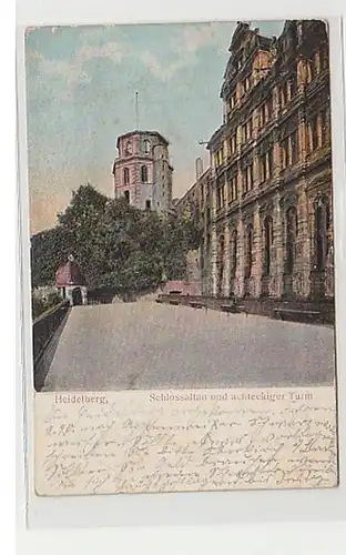 38071 Grage Ak Heidelberg Schlossaltan et Tour 1905