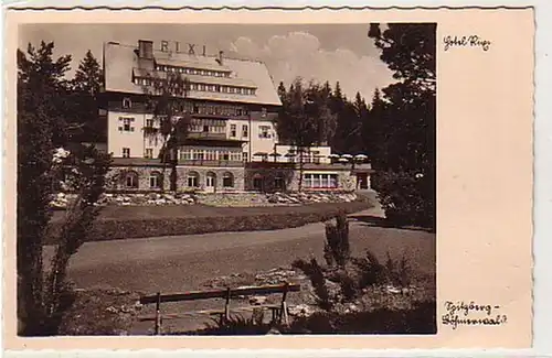38070 Ak Spitzberg Böhmerwald Hotel Rixi um 1940