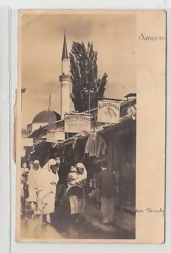 38062 Foto Ak Sarajevo Bosnien Straßenansicht 1937