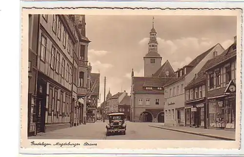 38025 Ak Gardelegen Magdeburger Strasse um 1940