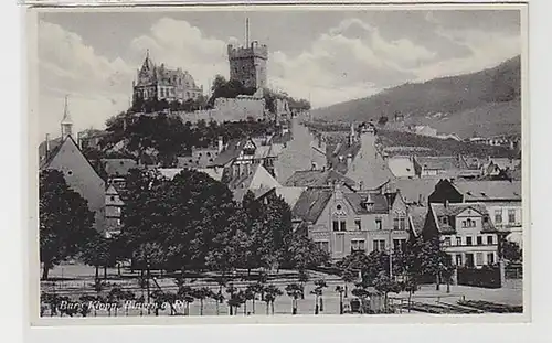 37961 Ak Bingen a. Rhein Burg Klopp 1937