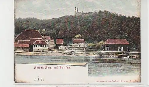 37906 Ak Château de Banz et maisons vers 1904