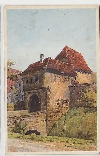 37903 Ak Iphofen Mainbernheimer Porte vers 1910