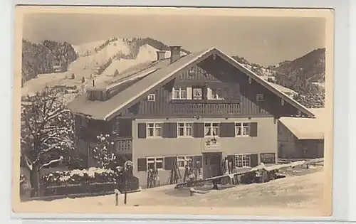 37894 Ak Steibis Gasthof & Pension "Zum Hochgrat" 1941