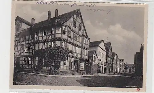 37887 Ak Hofgeismar Marktstrasse 1943