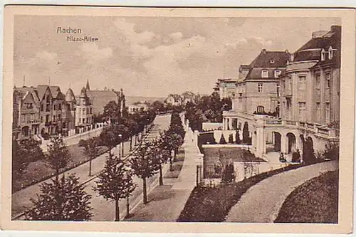 37876 Ak Aachen Nizza Allee um 1930