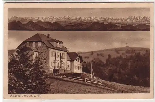 37840 Ak Hôtel et maison de repos Kandel Schwarzwald 1919