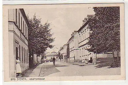 37834 Ak Bad Stöben Hauptstrasse vers 1910