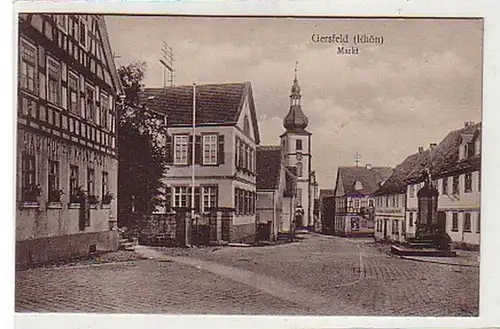 37821 Ak Gersfeld (Rhön) Gasthof zu Krone Post 1927