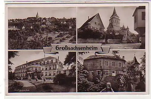 37816 Mehrbild-Ak Großsachsenheim Frauenschule usw 1940