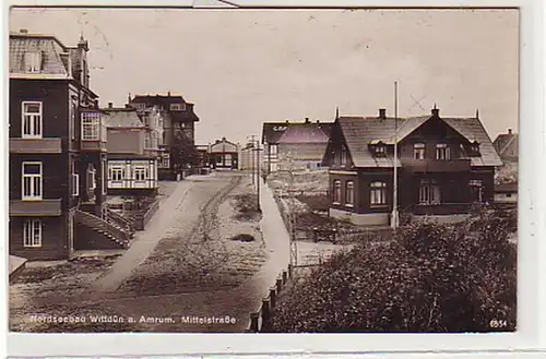 37801 Ak Nordseebad Wittdün auf Amrum Mittelstraße 1928