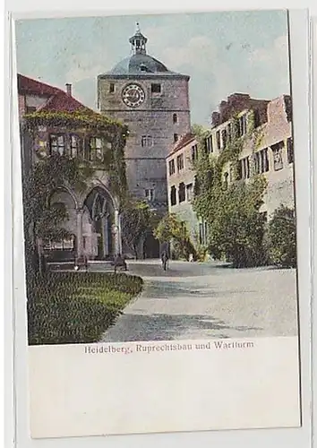 37782 Grage Ak Heidelberg Ruprechtsbau vers 1900