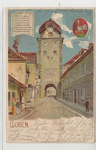 37762 Ak Leoben Steiermark Österreich 1900