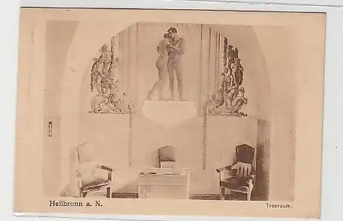 37761 Ak Heilbronn au salon de mariage de Neckar vers 1930