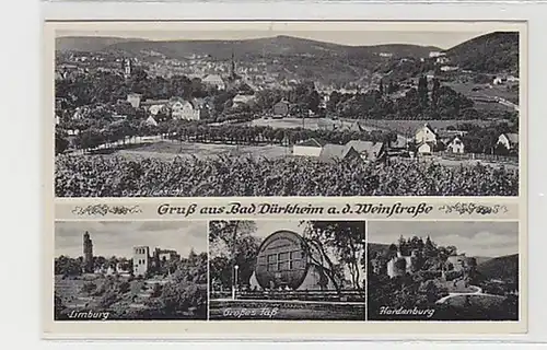 37736 Multi-image-Ak Salutation de Bad Dürkheim Weinstr. vers1930