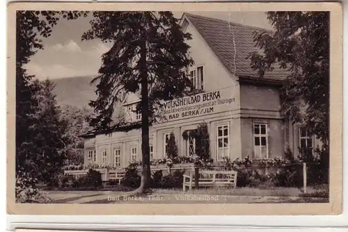 37724 Ak Bad Berka Thüringen Volksheilbad 1953