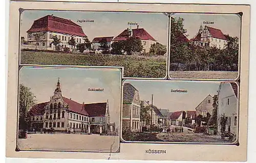 37647 Mehrbild Ak Kössern Schule usw. um 1910