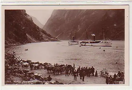 37627 Ak Naerofjorden ved Gudvangen Norvège vers 1920