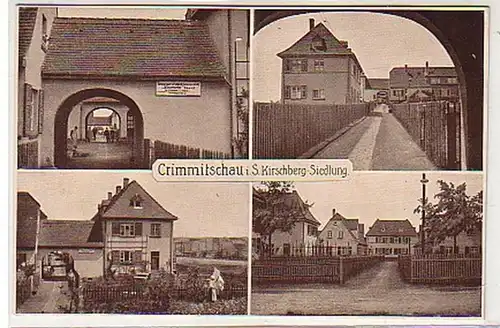 37575 Ak Crimmitschaussée Kirschberg Sidelung vers 1930