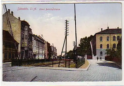 37568 Ak Schmölln S.A. Obere Bahnhofstrasse 1922