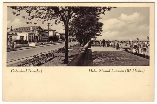 37553 Ak Mer Baltiquebad Niendorf Hotel Strand Pension 1942