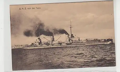 37545 Ak Kriegsschiff S.M.S. von der Tann 1914