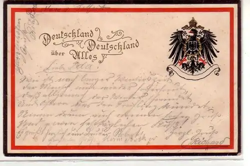 37535 Grage Ak Patriotica Allemagne 1899