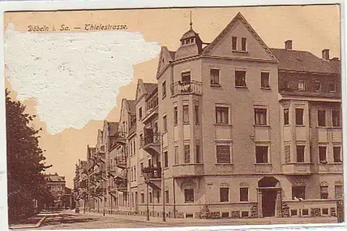 37518 Feldpost Ak Döbeln in Sachsen Thielestraße 1914