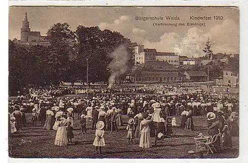 37514 Ak école civique Weida Festival des enfants 1910