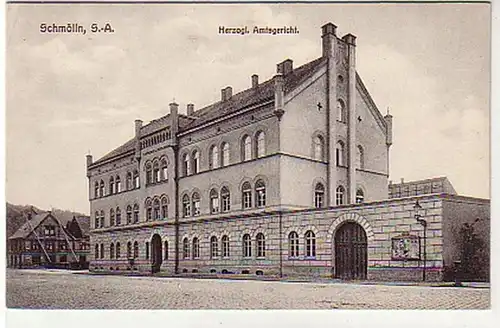 37513 Ak Schmölln S.A. Herzogl. Kommunalgericht 1926