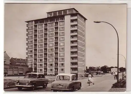 37467 Ak Brandenburg (Havel) neues Hochhaus 1966