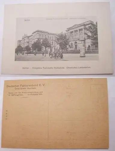 37420 Ak Deutscher Färkenbund Ortverein Aachen 1911