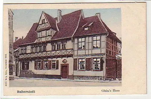 37409 Ak Halberstadt Gleim's House vers 1900