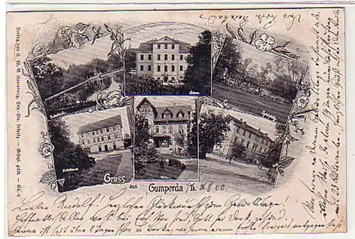 37399 Mehrbild Ak Gruß aus Gumperda in Thür. 1900