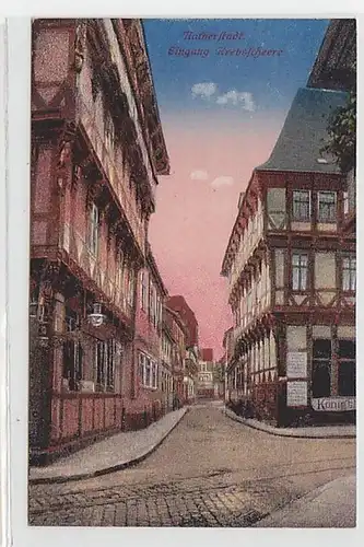 37395 Ak Halberstadt Entrée Crabeschere vers 1920