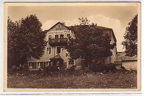 37383 Ak Lohberg Gasthaus zur Post um 1940
