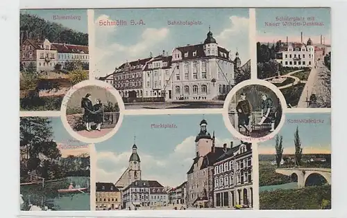 37371 Mehrbild Ak Schmölln S.-A. 1912