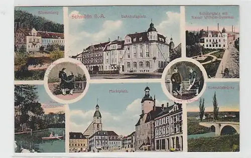 37371 Multi-image Ak Schmölln S.-A. 1912