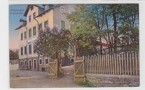 37369 Ak Restaurant Dreiwerden um 1910