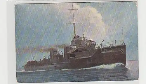 37330 Ak destructeur de torpilles anglais 1904/05